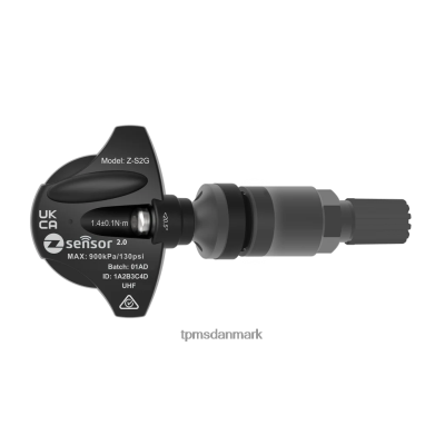 lexus oe erstatning tpms sensor - oe p/n 4260730070 frekv 433mhz 82D8L440 Dæktrykssensor Ford Focus metalventilspindel - mørkegrå